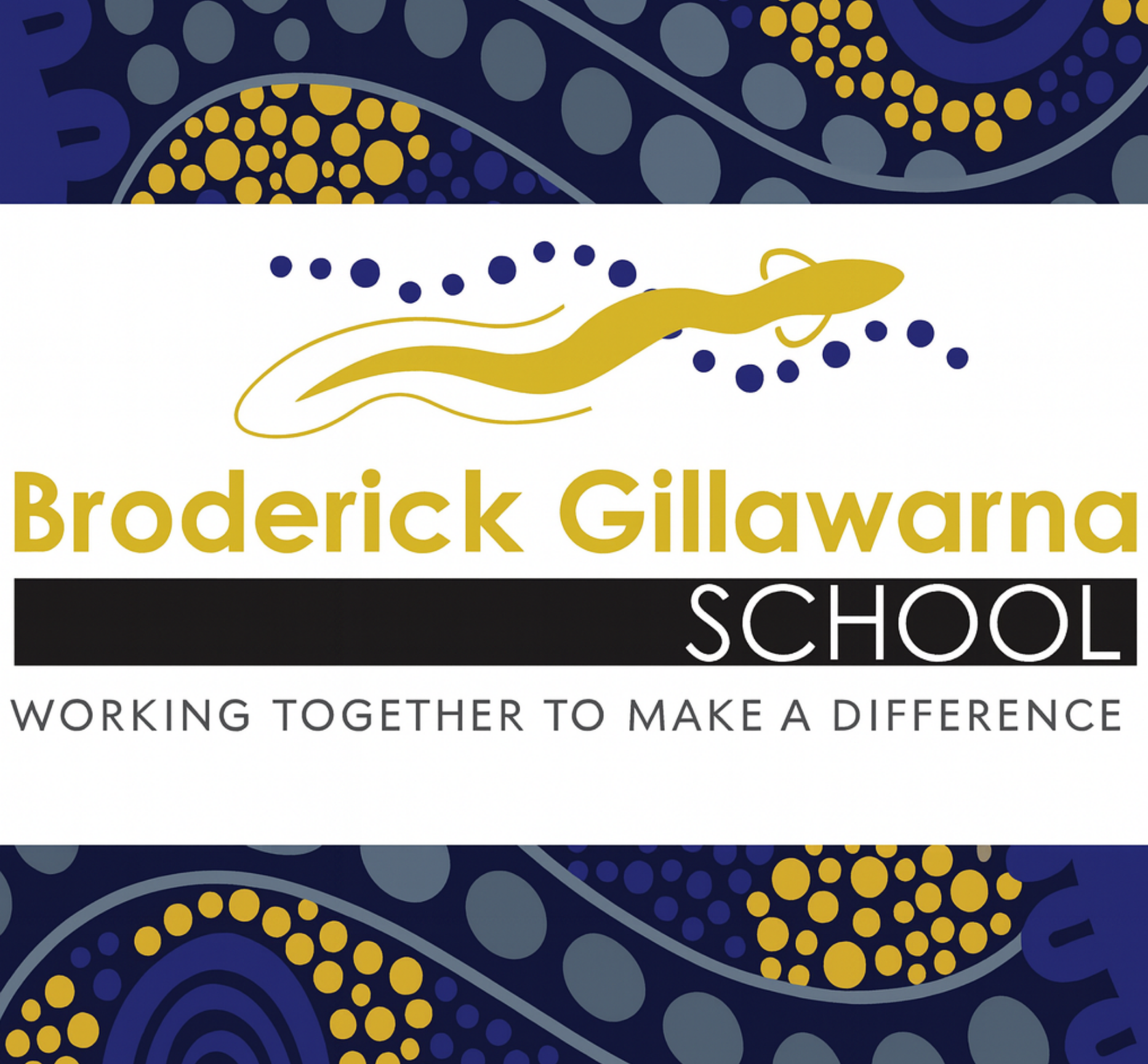 Logo of Broderick Gillawarna School