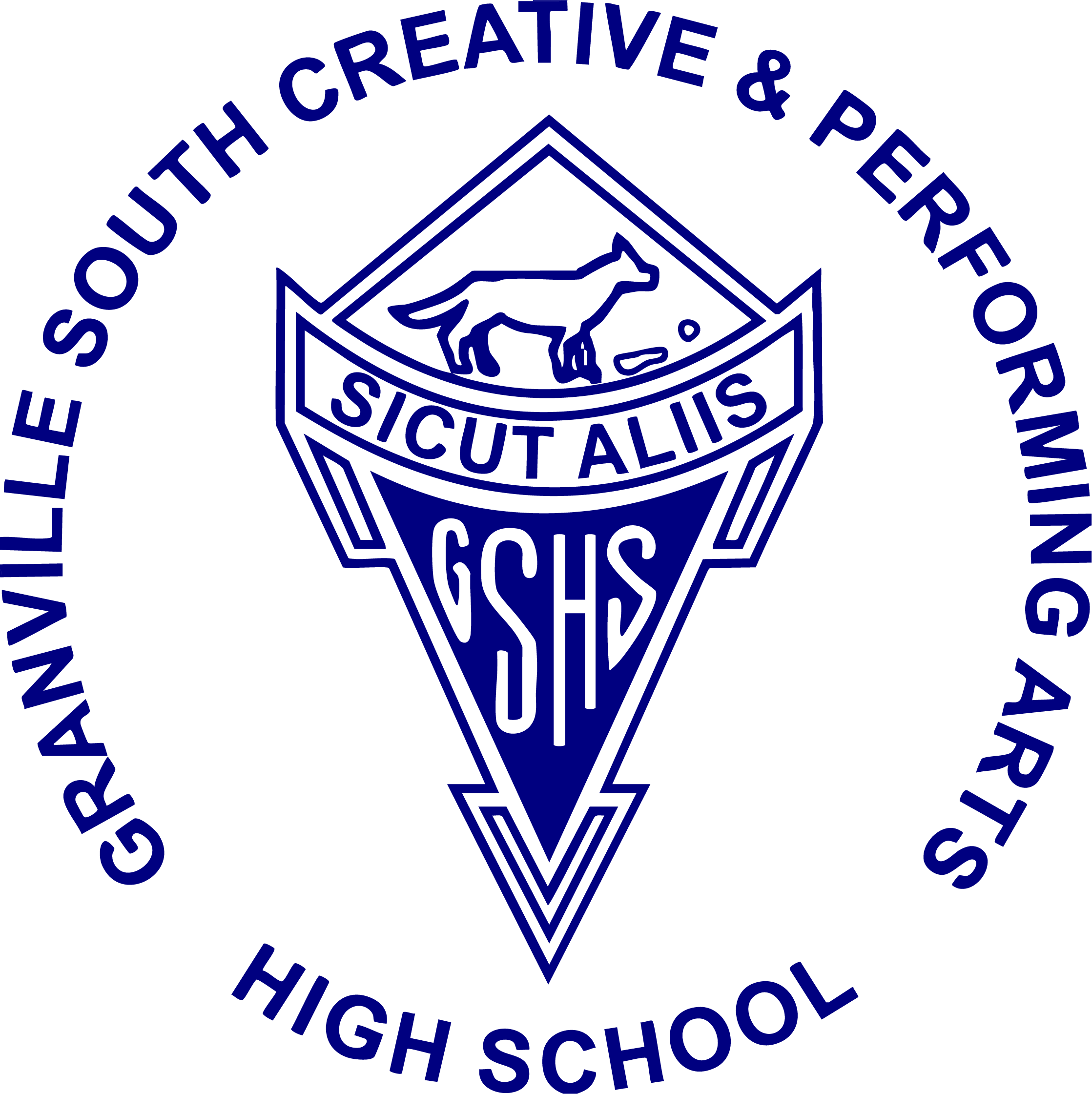 Logo of Granville South Creative and Performing Arts High School