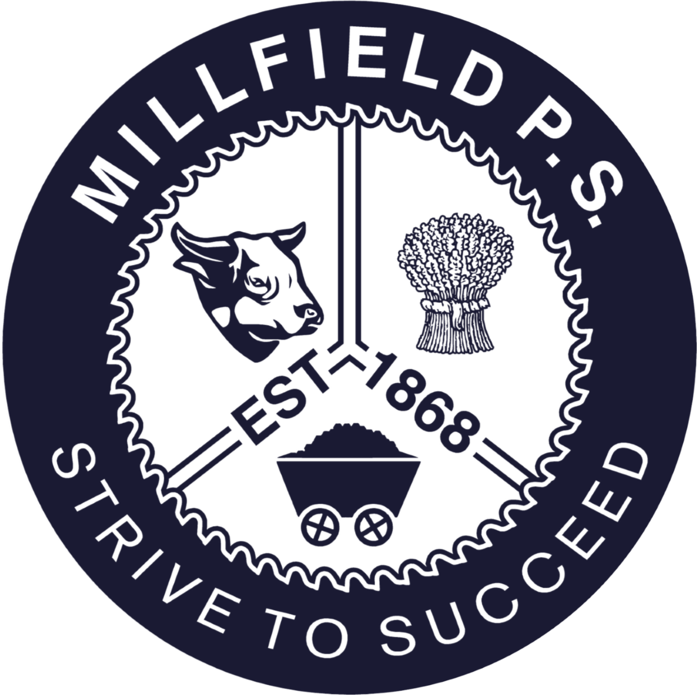 Logo of Millfield Public School