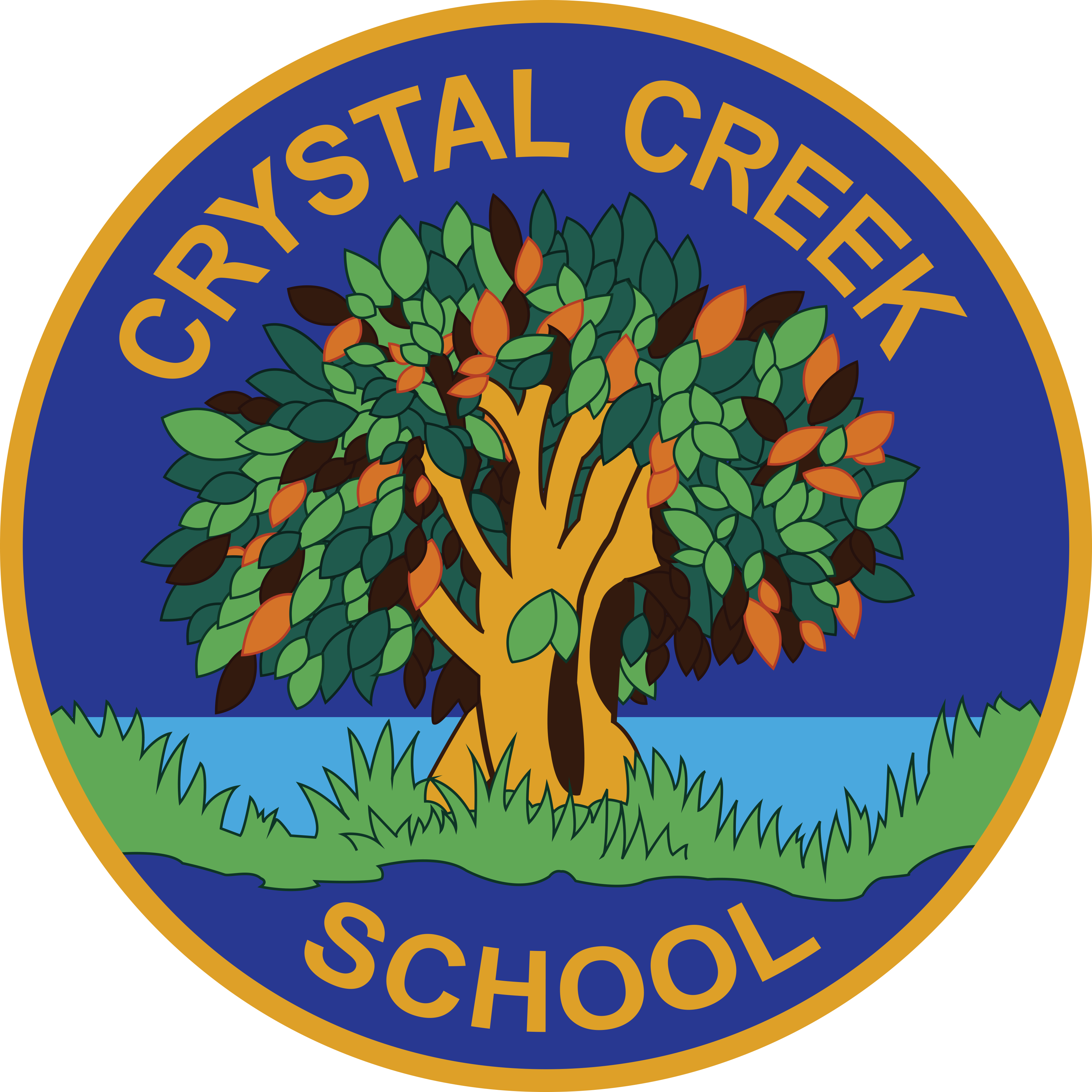 Logo of Crystal Creek Public School
